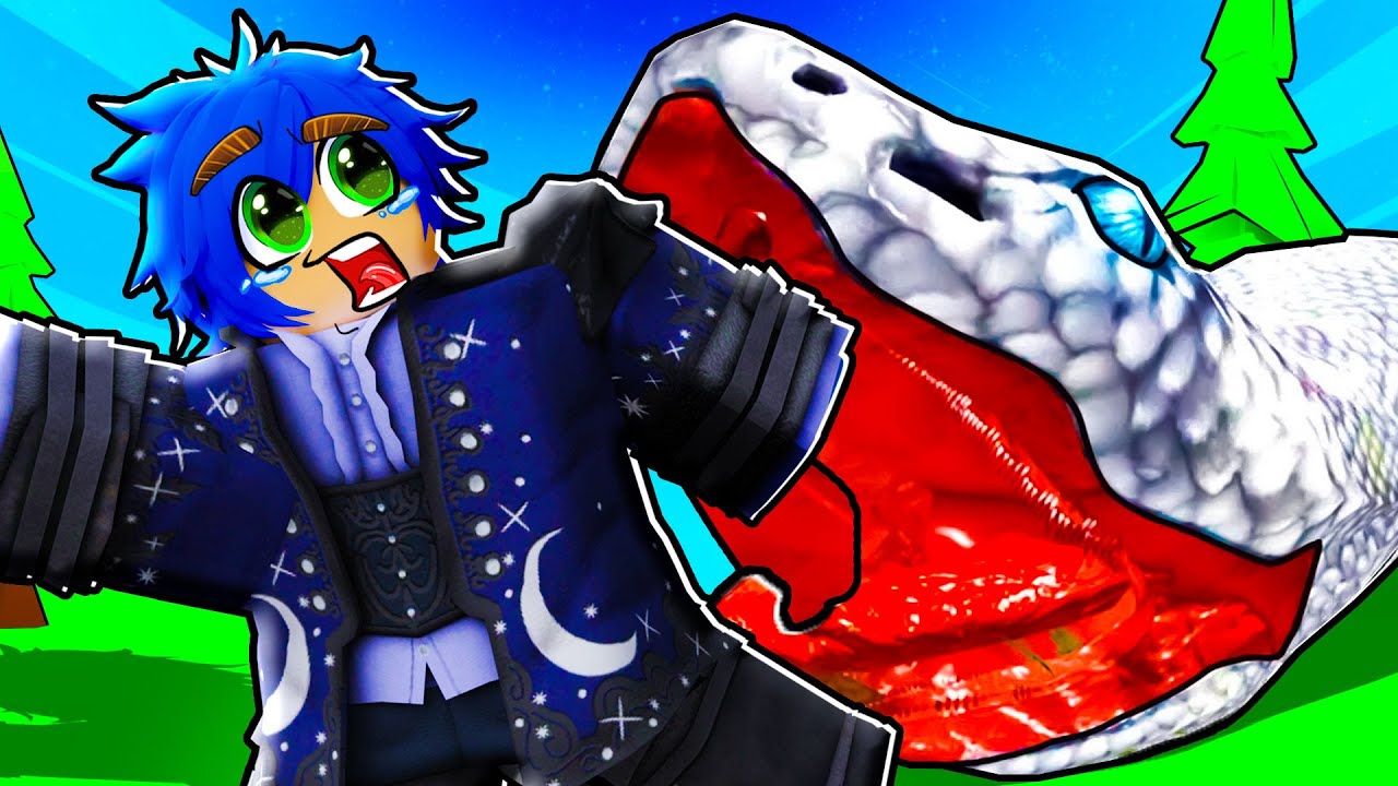 SCAPPA DAL SERPENTE GIGANTE SU ROBLOX!