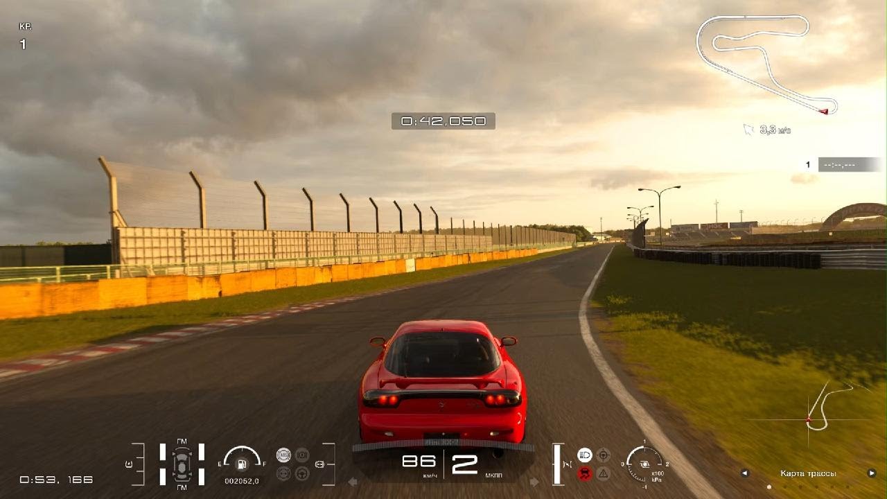 Gran Turismo 7 Gameplay Time Trial Mazda efini RX-7 Type R (FD)'91