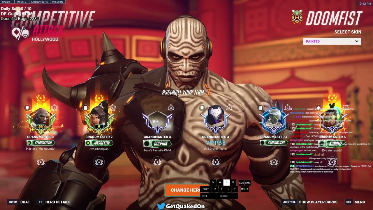 Overwatch 2: Выпуск Doomfist God GetQuakedOn: Тяжелые времена для игроков, играющих за Думфиста, ...