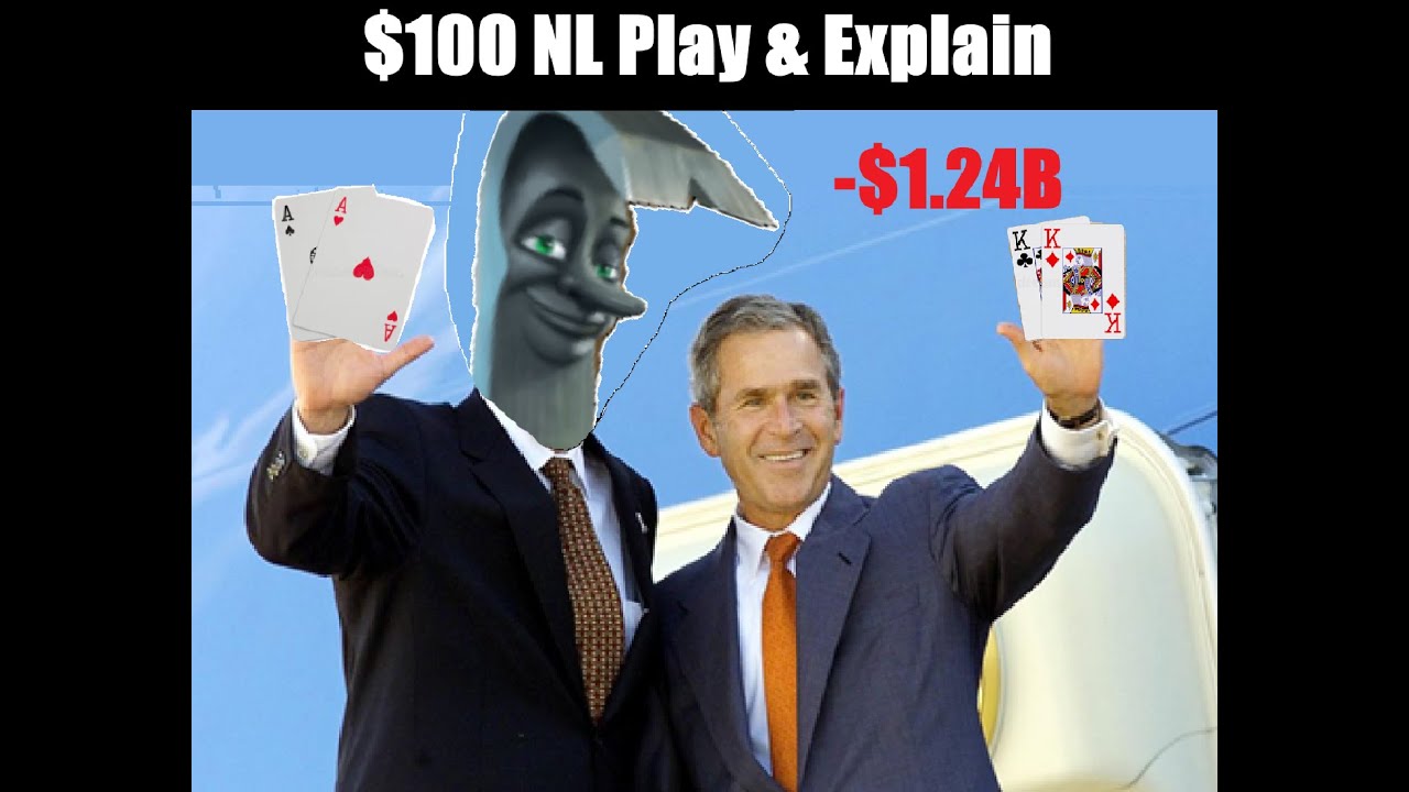 $100NL Play & Explain: Day 25 (Beating Around the Bush)