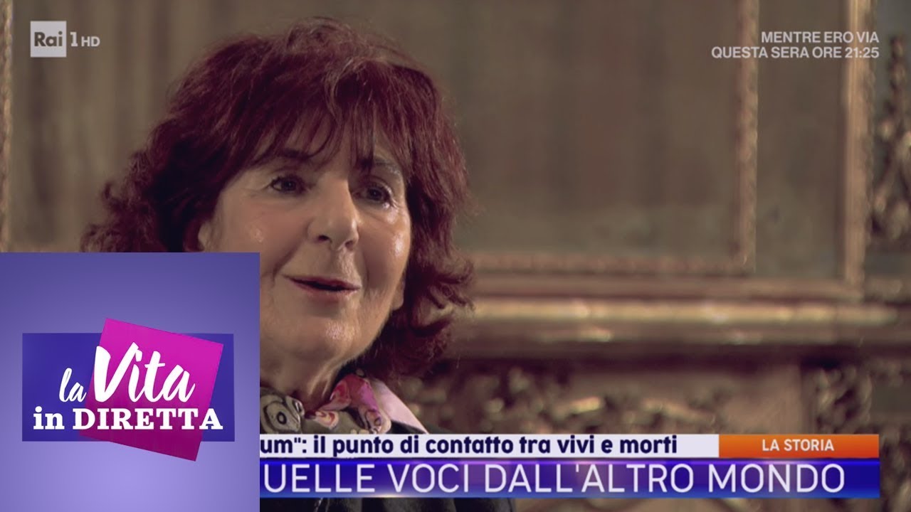 La storia della medium Ginella Tabacco - La vita in diretta 11/04/2019