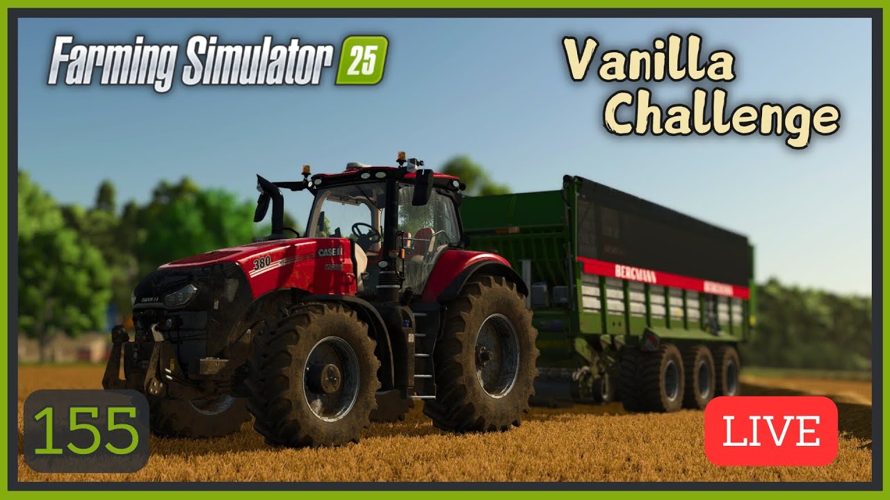 The Sun Sets on Barley and Rises on Wheat! | Vanilla Challenge | Riverbend Springs | FS25 | Ep 155