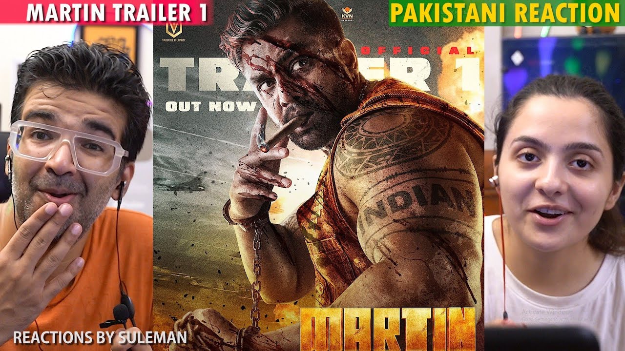 Pakistani Couple Reacts To Martin Trailer 1 | Dhruva Sarja | AP Arjun | Uday K Mehta