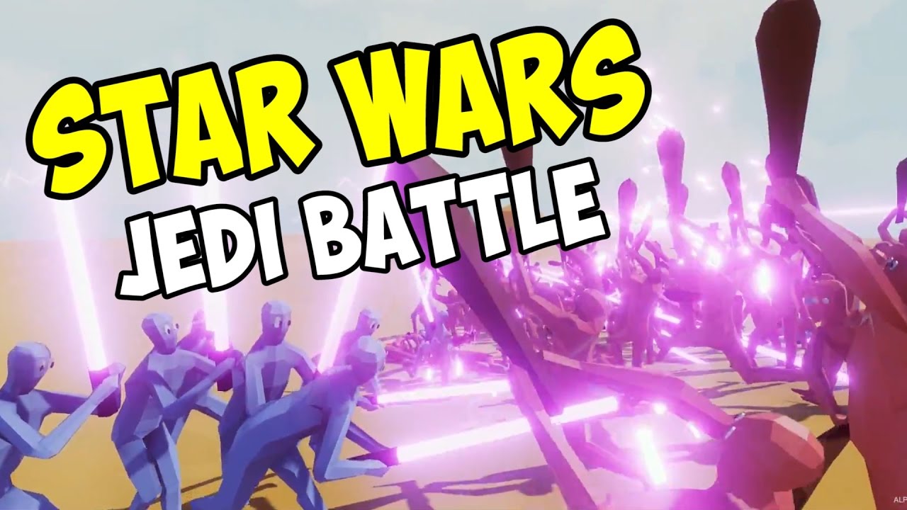 TABS - Lightsabers! Laser Guns! JEDI vs CLONES!  - Totally Accurate Battle Simulator Gameplay
