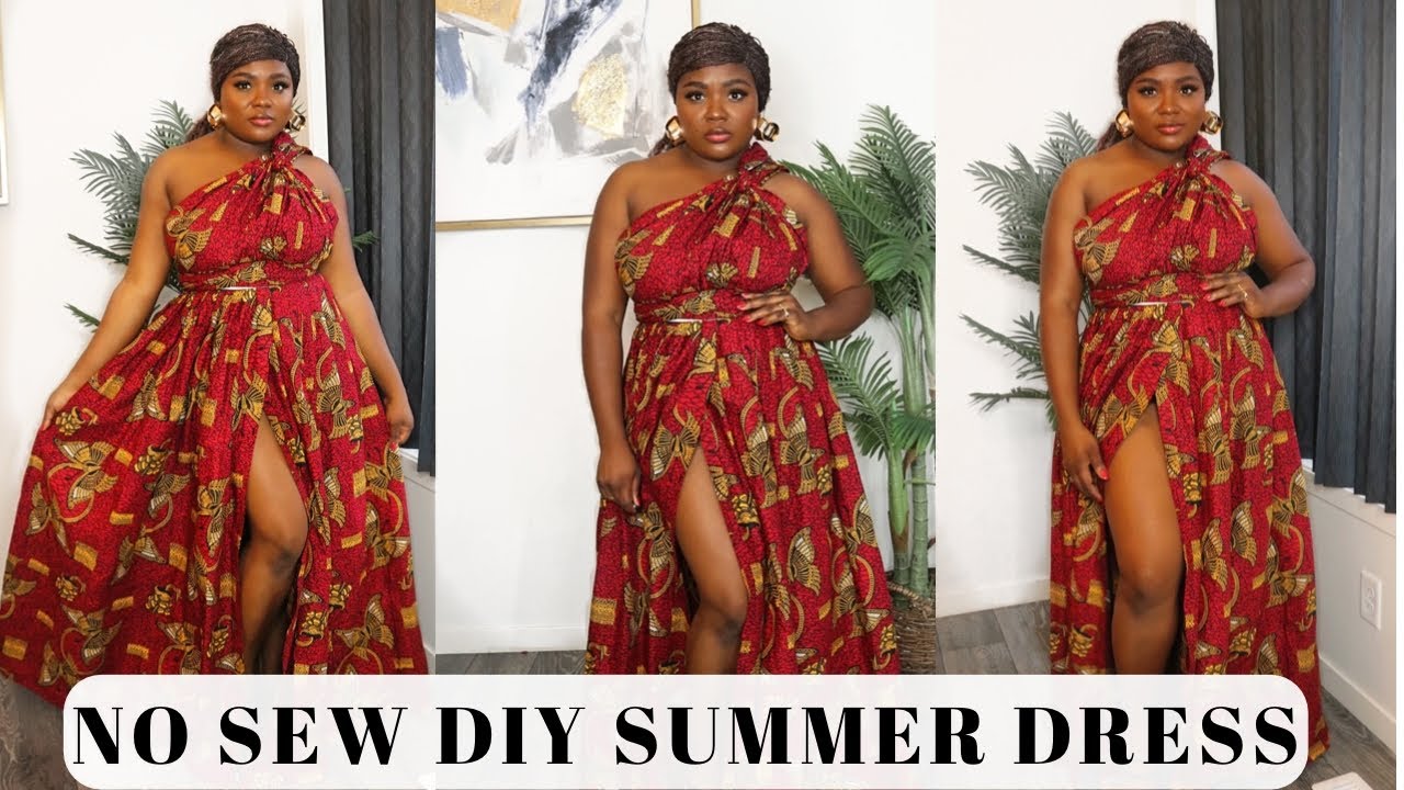 EASY DIY INFINITY DRESS - NO SEWING MACHINE NEEDED