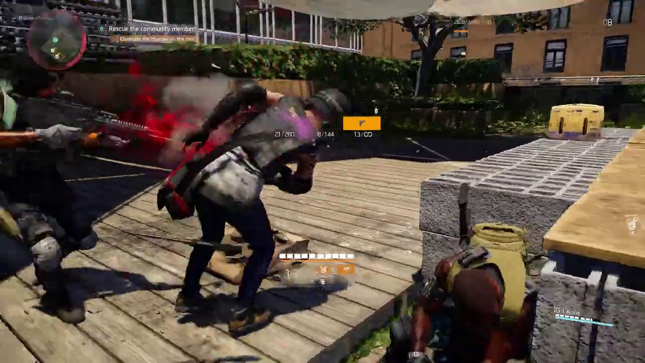 The Division 2  Gameplay 10: Redd Clutch Man! Saves Community Members at MLK Library,,, and GIKole!