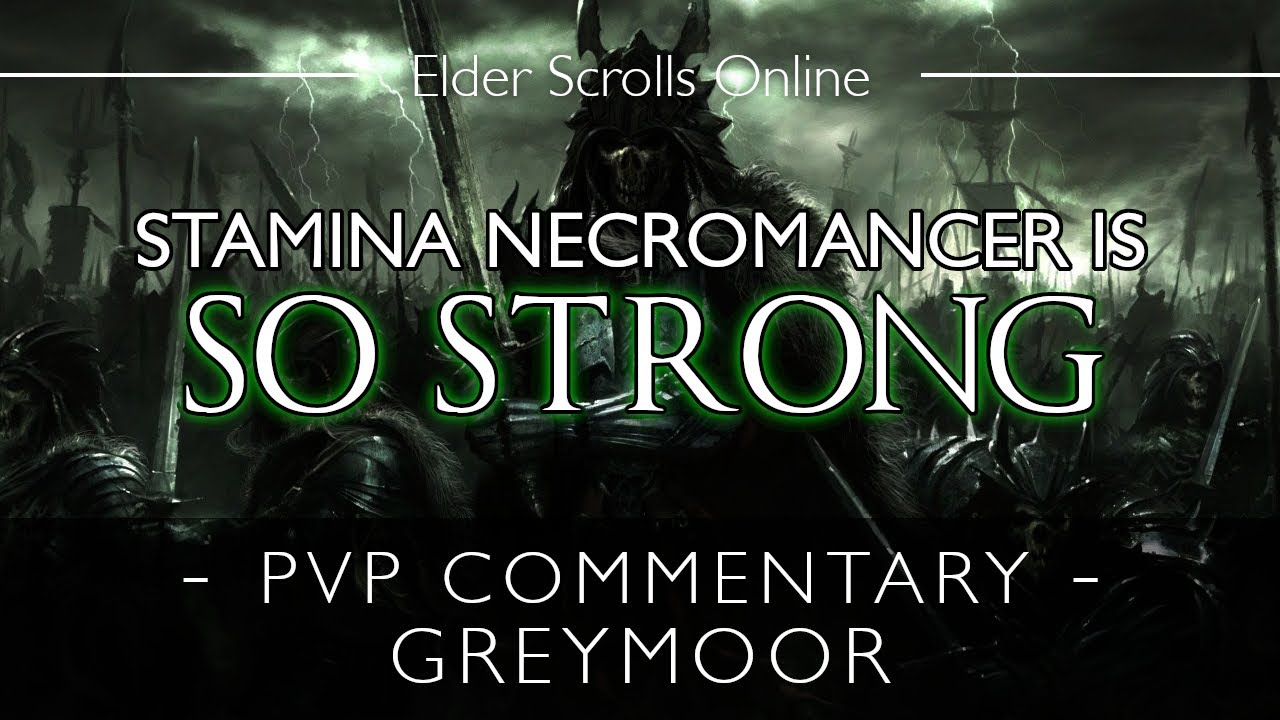 StamCro is so STRONG | Stamina Necromancer PvP | ESO Greymoor