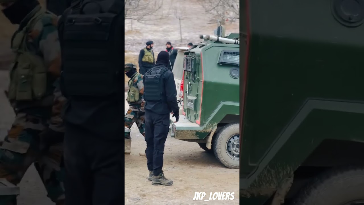 army and jk police 