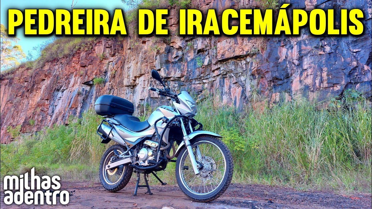 Pedreira de Iracem&aacute;polis SP - Natureza Impressionante! #falcon400