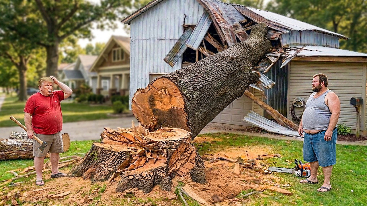 Idiots With Chainsaws: Tree Cutting Fails | Extreme Dangerous Logging Truck Fails #42