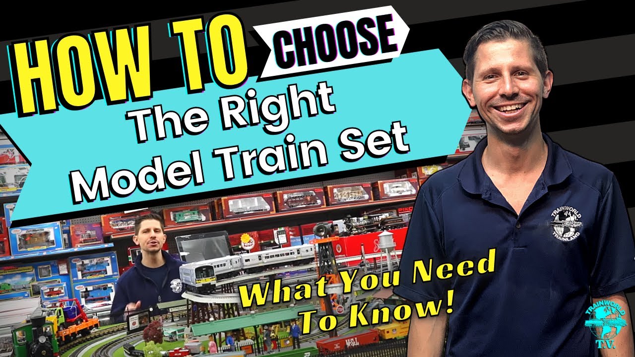 How To Pick The Right Model Train Set - Introduction To All The Scales And Starter Set Manufacturers