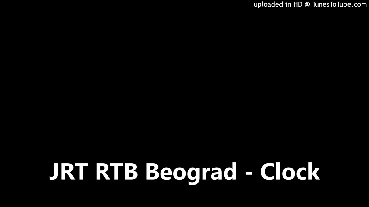 [RECONSTRUCTION] Clock music/Sat spica | JRT RTB Beograd and JRT TV Novi Sad - 1967?-1993