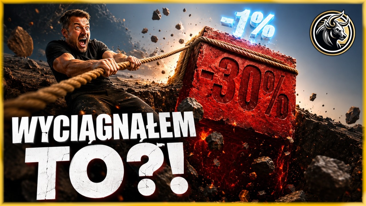 Czy warto uśredniać akcje? Z -30% do -1% | Portfel inwestycyjny