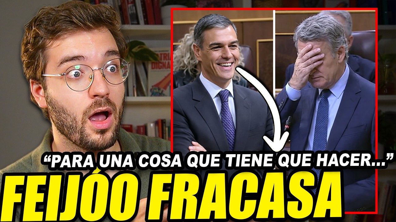 FEIJ&Oacute;O METE LA PATA EN EL CONGRESO. S&Aacute;NCHEZ LO UTILIZA.