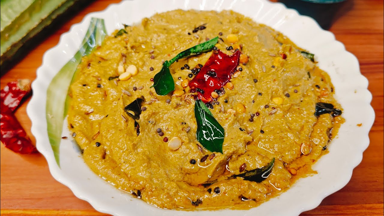 బీరకాయ పచ్చడి ఇలా చేస్తే రుచి మర్చిపోలేరు | Ridge Gourd Chutney #ridgegourdchutney #beerakayapachadi