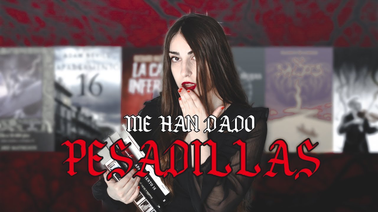 LIBROS que me provocaron PESADILLAS | LIBROS DE TERROR 📚 que debes leer | Nerea Bosch