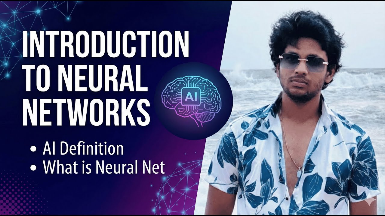 What is AI ? The Math Behind the Hype | Introduction to Neural Networks (Lecture 1)