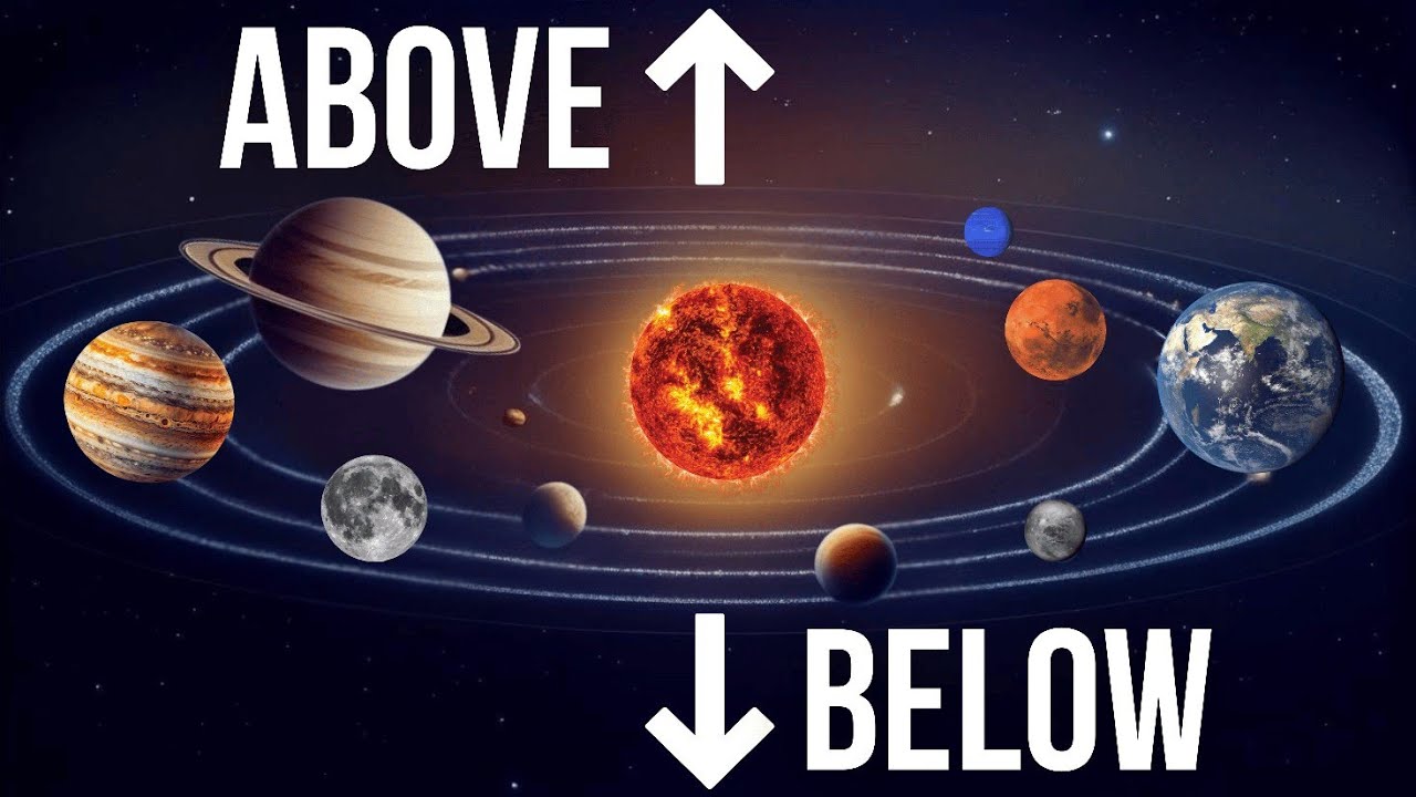 What's Actually Above And Below Our Solar System
