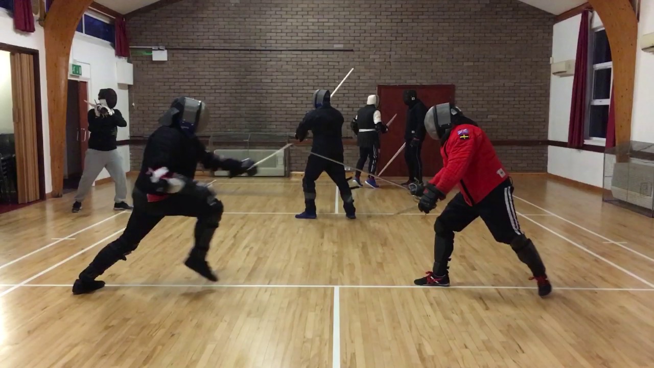 Rapier & Dagger Sparring - Malcolm vs Nick