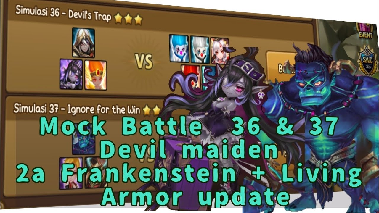[Summoners War] Mock Battle 36 & 37