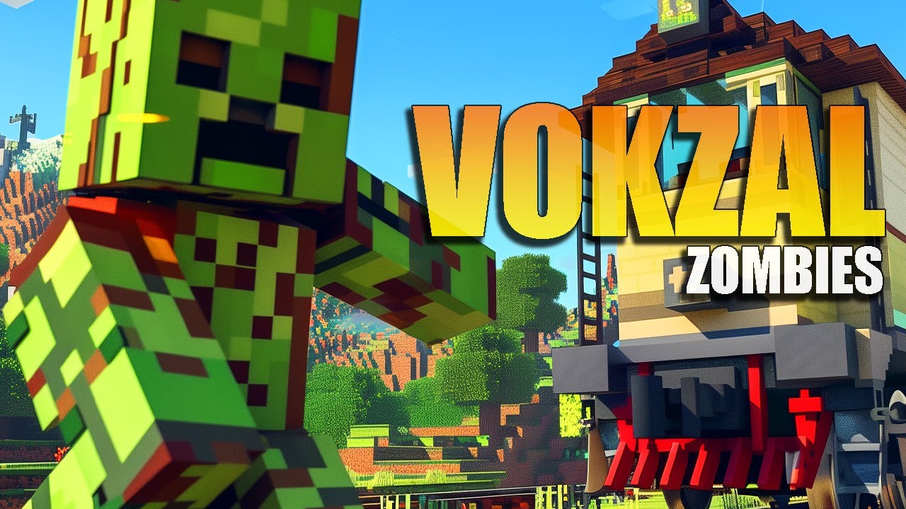 MINECRAFT VOKZAL ZOMBIES (Call of Duty Zombies)