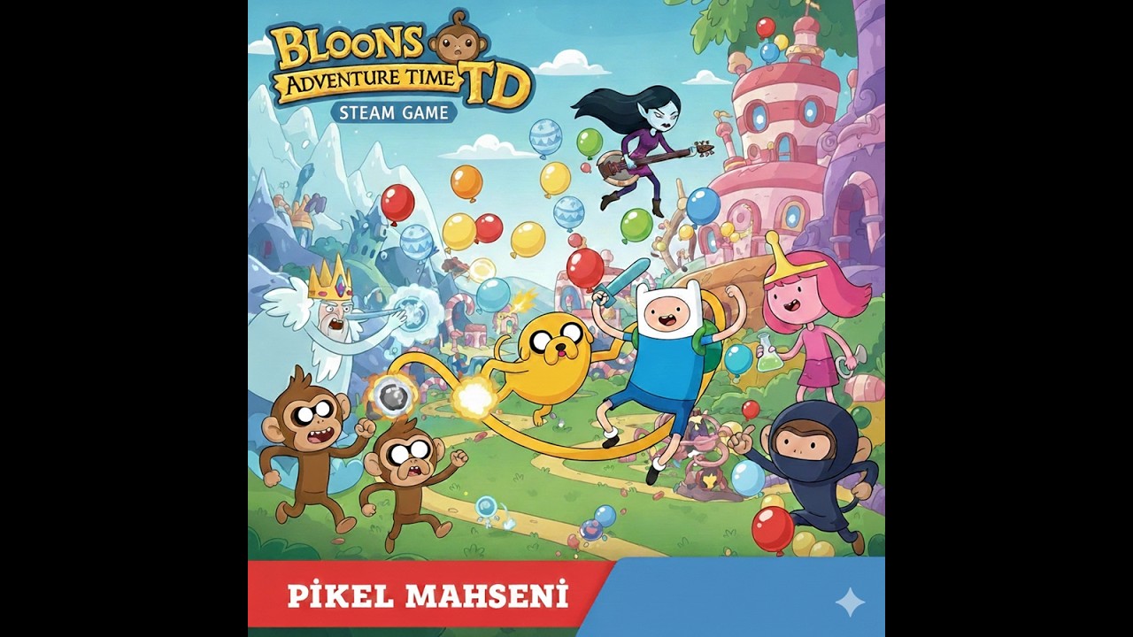 BLOONS + ADVENTURE TIME?! | En Eğlenceli Kule Savunma Oyunu!