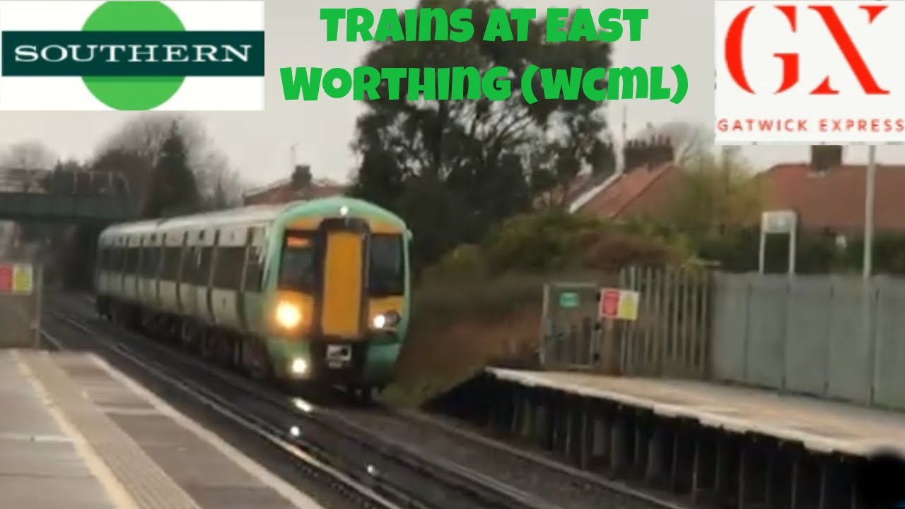 Trains At East Worthing (WCML)