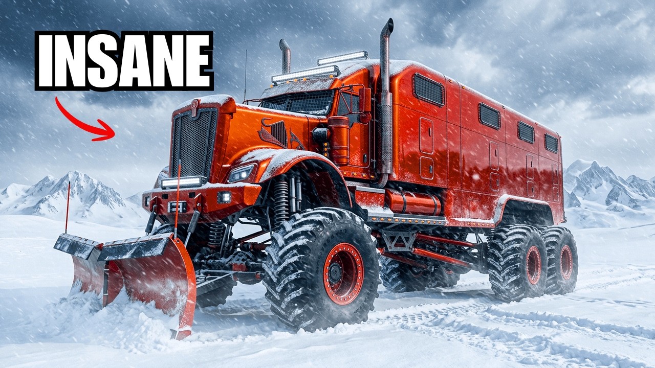 The BIGGEST and Most INSANE Off-Road Snow Trucks Ever Built — ABSURD!
