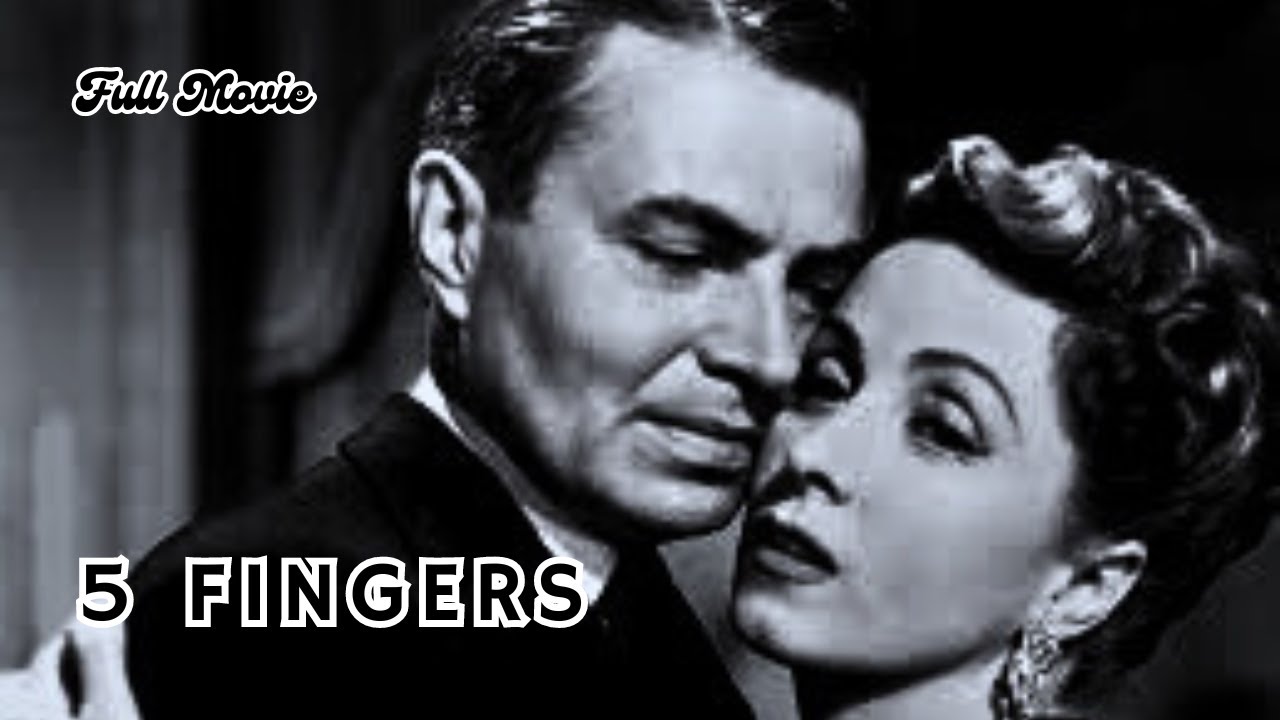 5 Fingers - 1952  Film Noir: James Mason I Danielle Darrieux I Michael Rennie