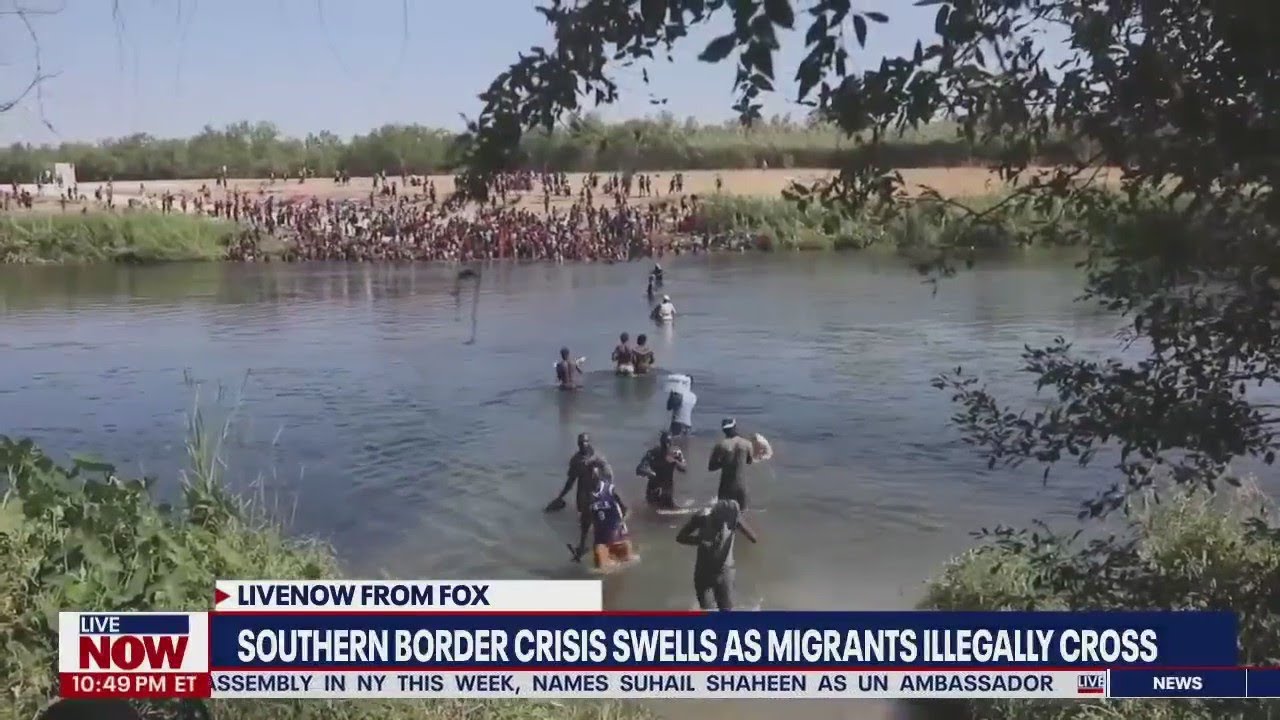Southern border crisis swells as migrants illegally cross | LiveNOW from FOX