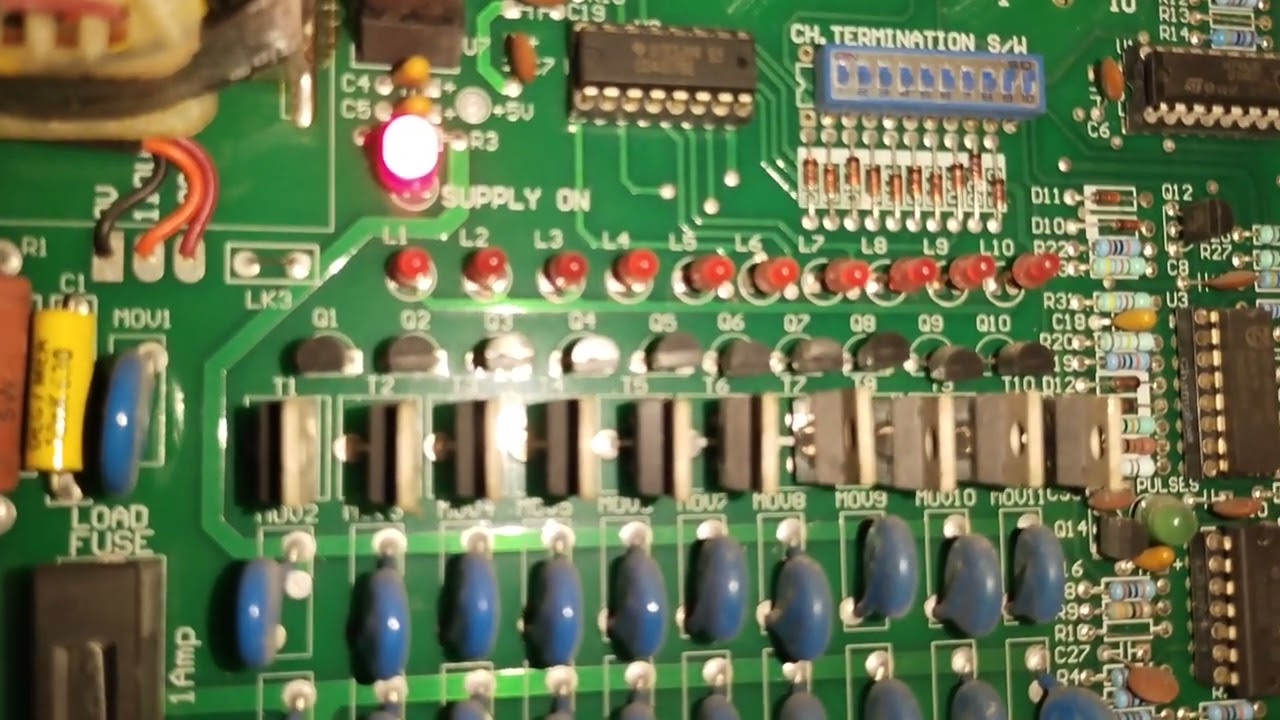 Bag filter for  sequential timer card