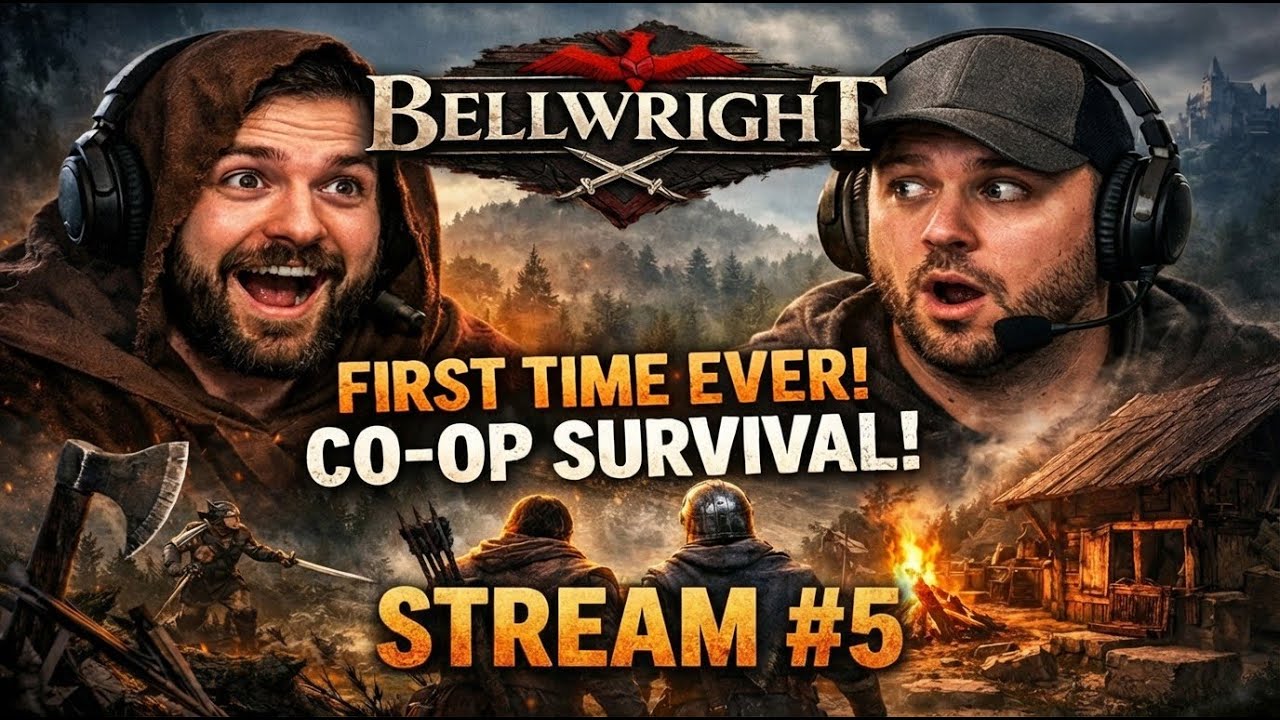 Bellwright First Time Ever day 5 | Co-Op Survival Continues w/ KrafterZ