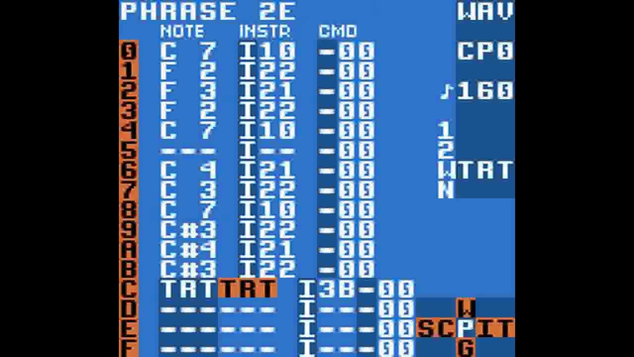(LSDJ) Zef - Glitch Walkthrough