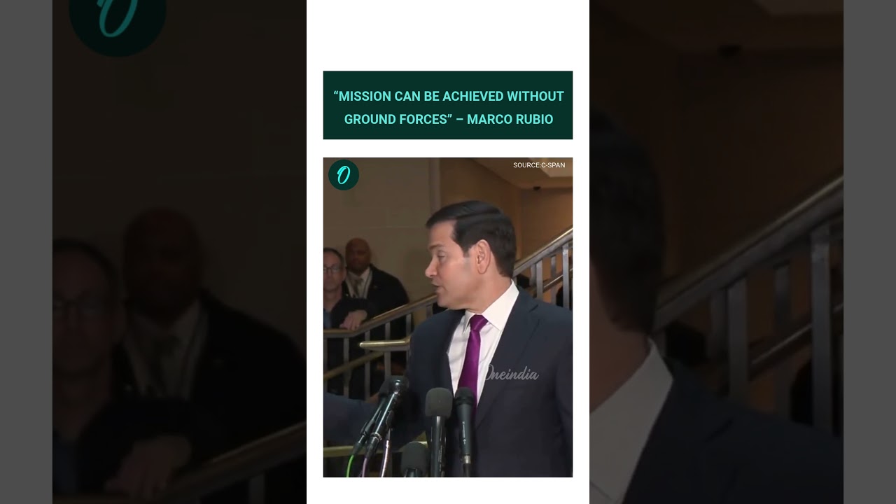 &ldquo;President Never Rules Out Anything&rdquo; &ndash; Rubio on Ground Troops in Iran After Khamenei's Killing