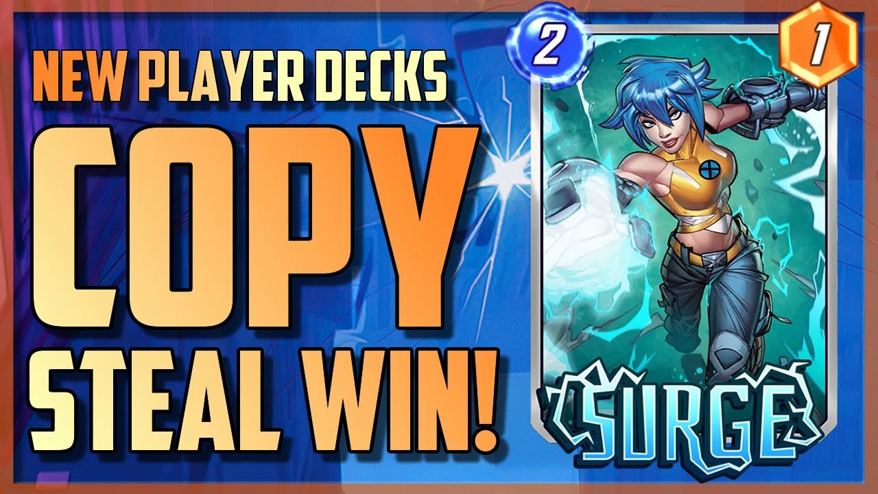 New Player Deck - Using Surge!  - Marvel Snap