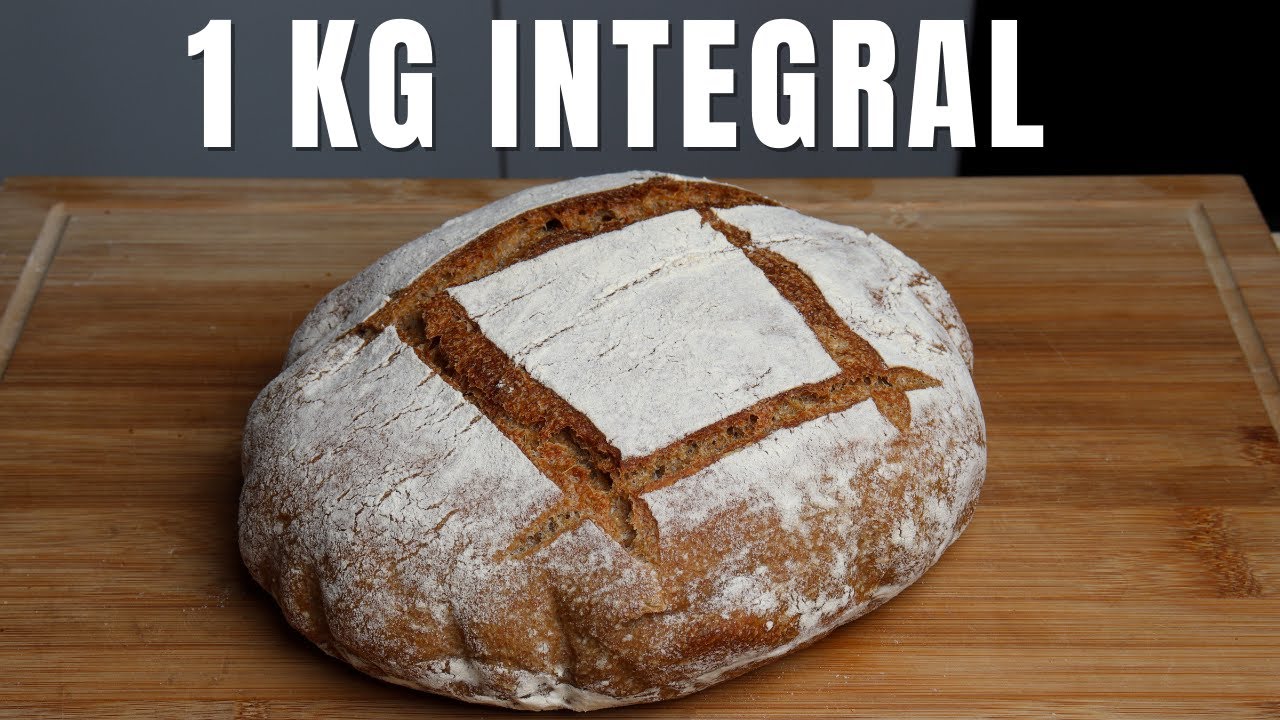 1 KG de HOGAZA INTEGRAL | Pan FÁCIL y SALUDABLE |