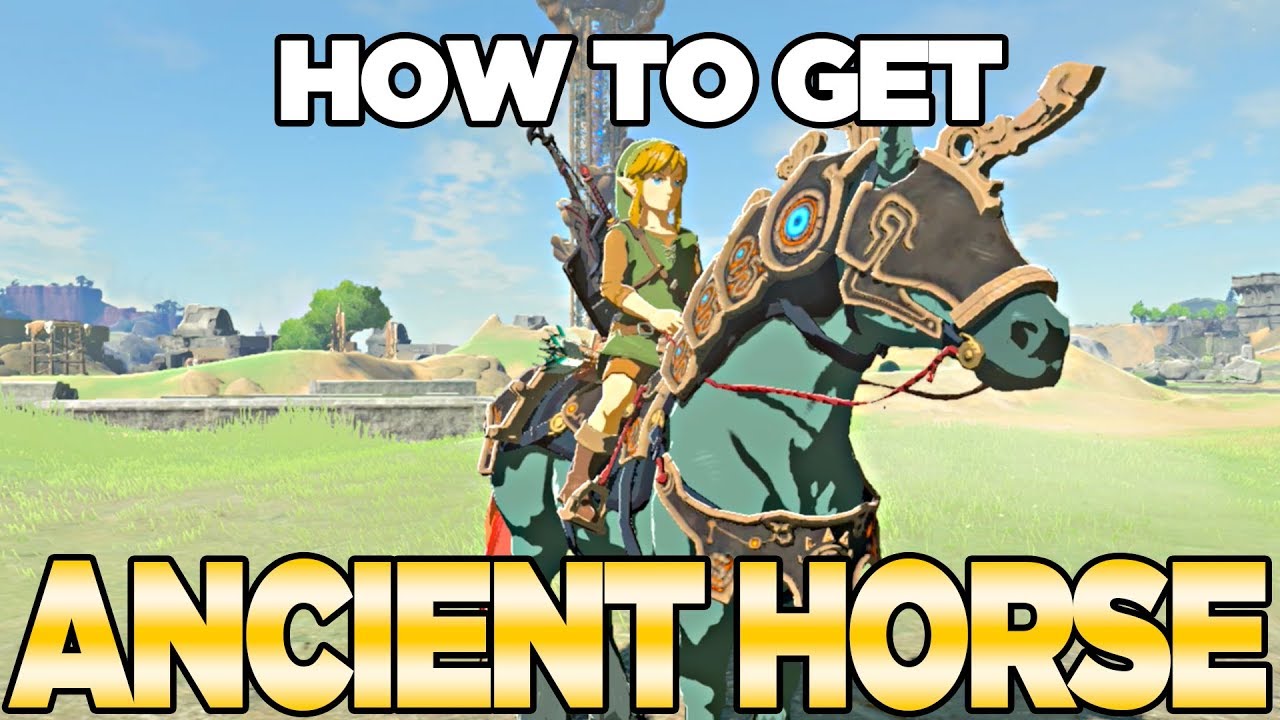 How to Get the Ancient Horse Armor in Breath of the Wild, The Champions Ballad | Austin John Plays