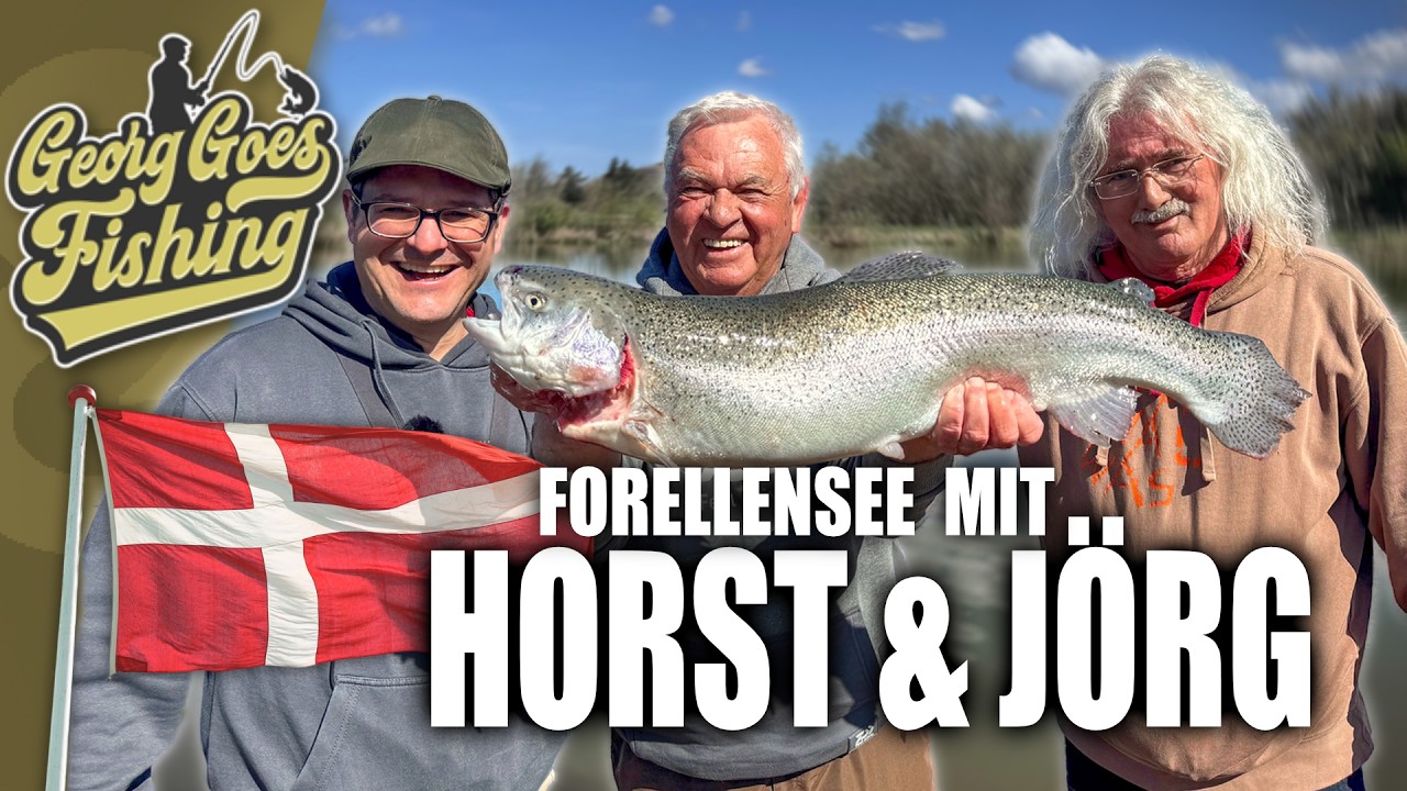 Wie Horst Hennings und J&ouml;rg Ovens am Forellensee so richtig zuschlagen! 🎣 🇩🇰
