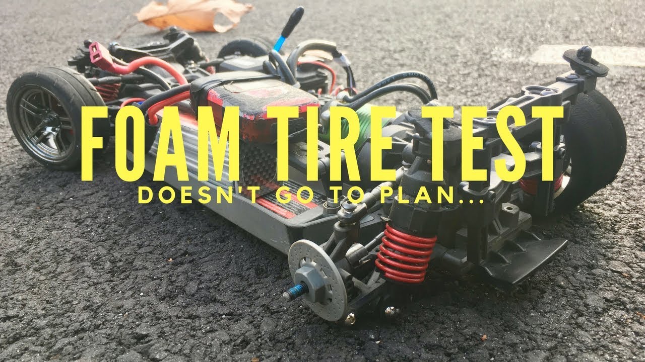 Traxxas 4-Tec 2.0 VXL Foam Tire Test Doesn't Go To Plan!