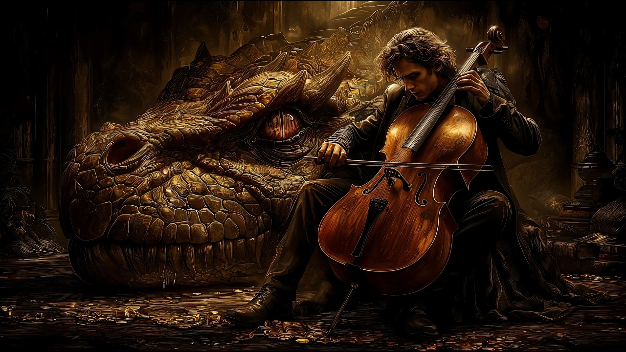 Cello of the Sleeping Dragon &mdash; Dark Neoclassical Cello | Cinematic Ambient