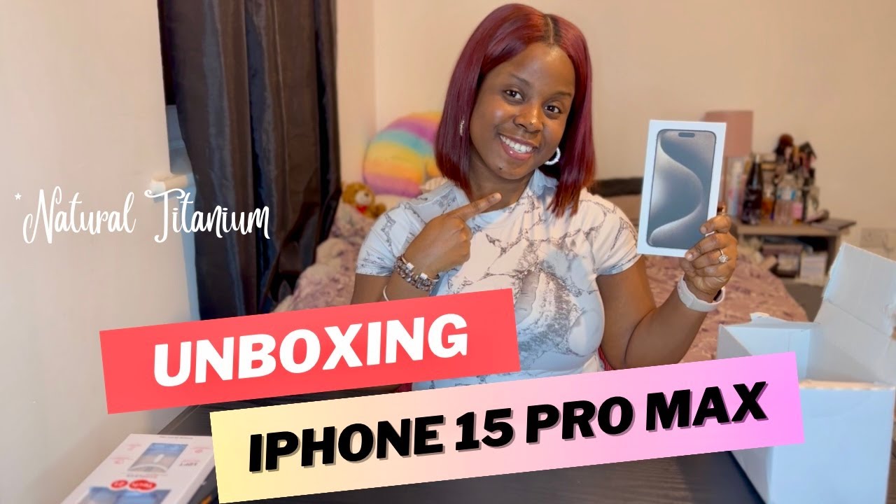 iPhone 15 Pro Max Natural Titanium Unboxing! iPhone 15 Pro Max vs iPhone 13 Pro Max Comparison