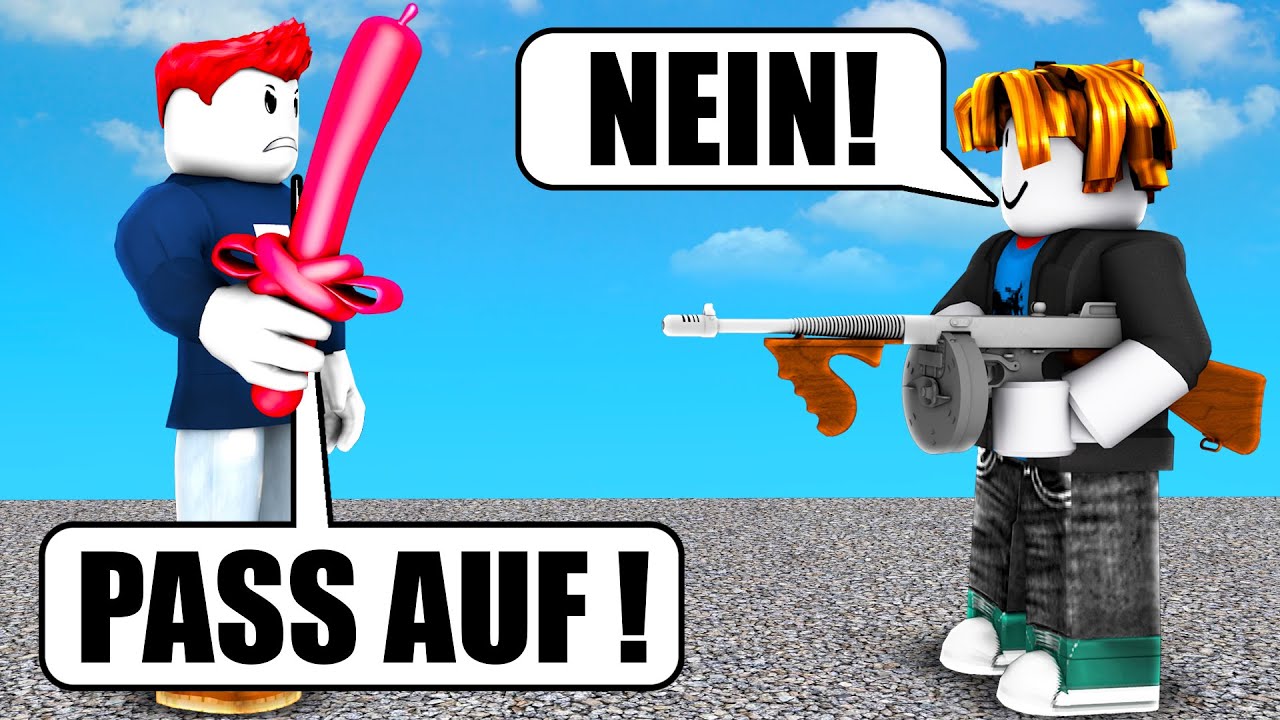 Ich GEWINNE mit SPIELZEUG WAFFEN gegen NOOBs!