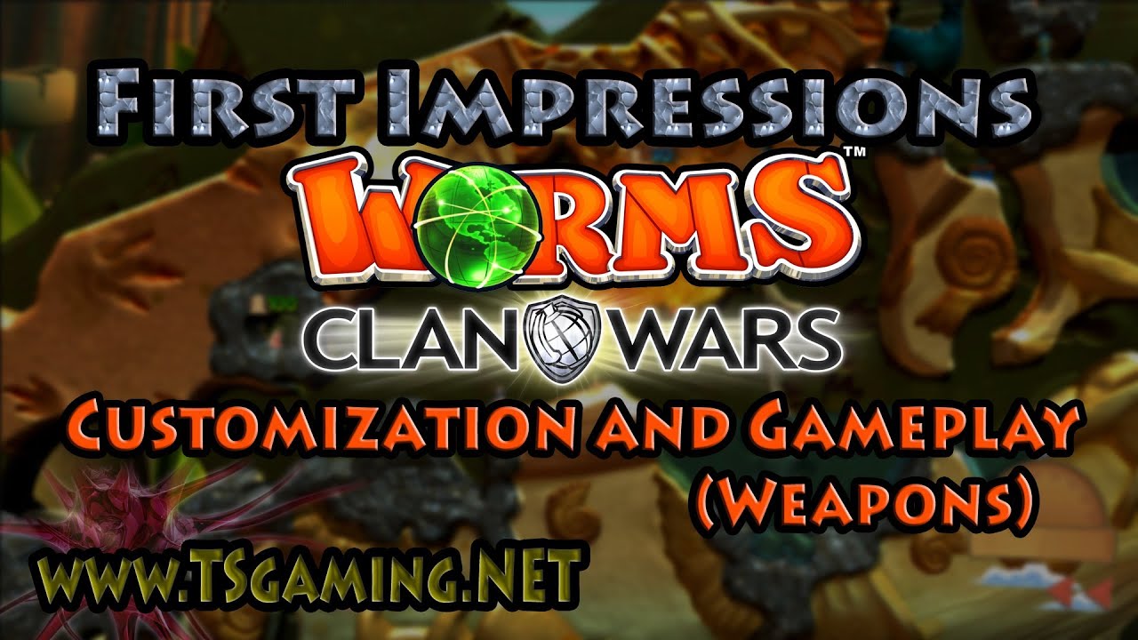 Worms Clan Wars - Customization and Gameplay (Weapons)