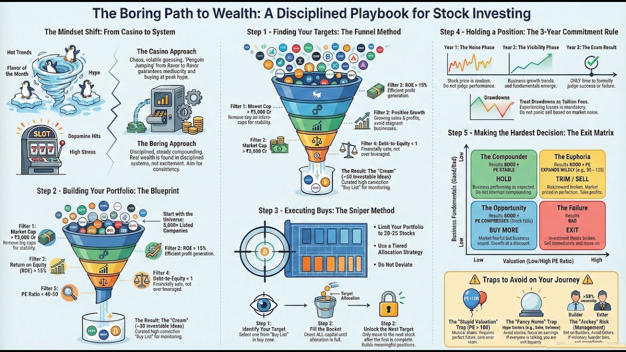 Stop Chasing Trends: The “Aggressively Boring” Way to Build Real Wealth