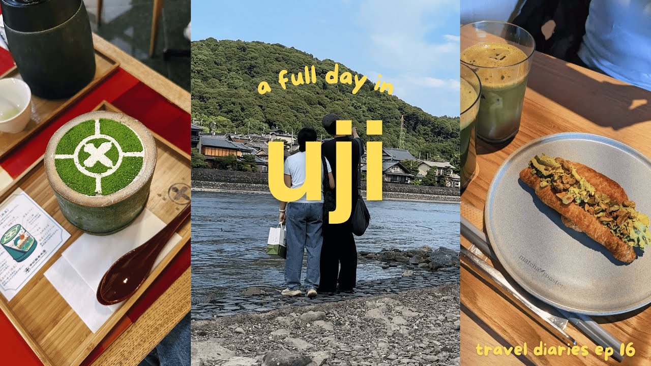 KYOTO VLOG | day trip to uji, matcha cafes and hidden pizza spot