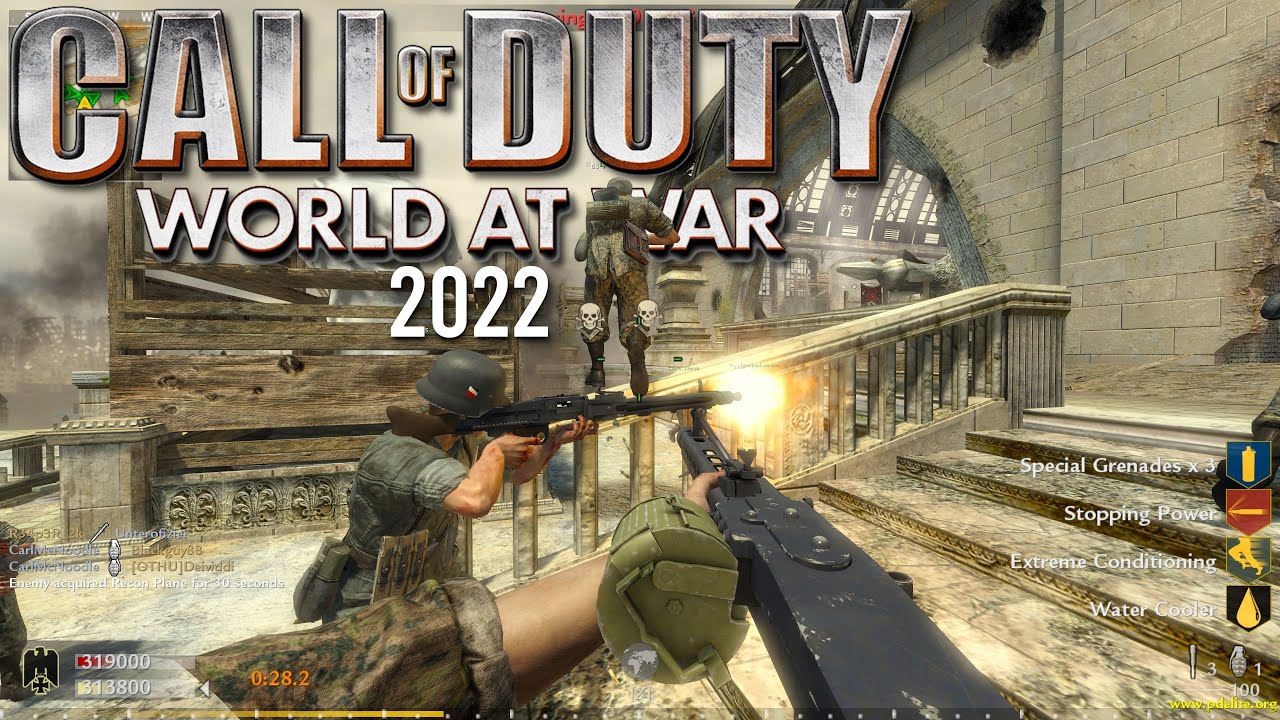 Call of Duty World at War Multiplayer In 2022 | 4K