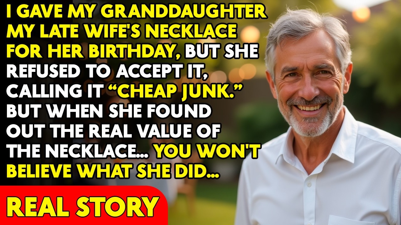 I Gave My Granddaughter A Necklace For Her Birthday, And She Said It Was “Cheap Junk!”