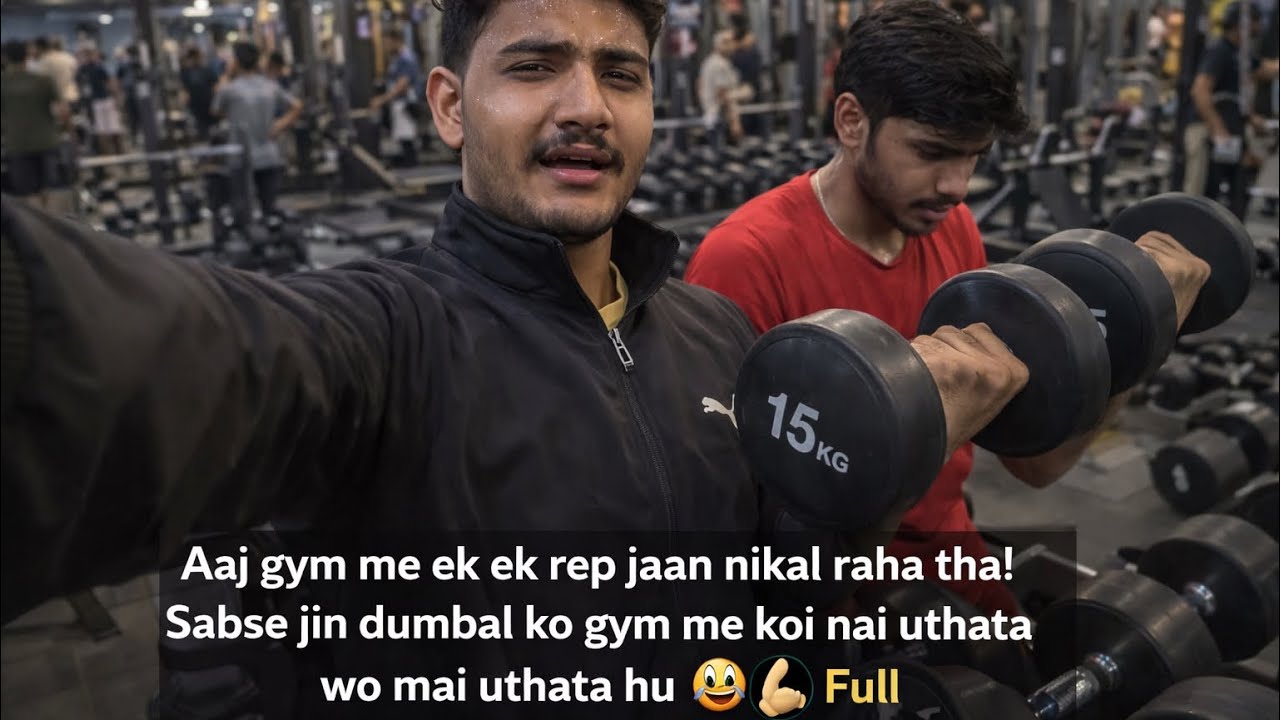 NOBODY TOUCHES THESE DUMBBELLS! 🔥 Lifting The Untouchables | Desi Gym Vlog