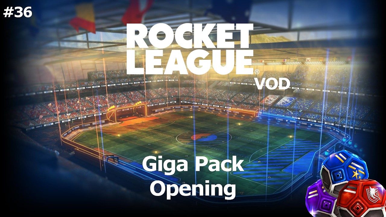 PRÈS DE 170 PACKS ET PAS UN NOUVEAU BLACK MARKET ?? | VOD // Giga Pack Opening - Rocket League #36