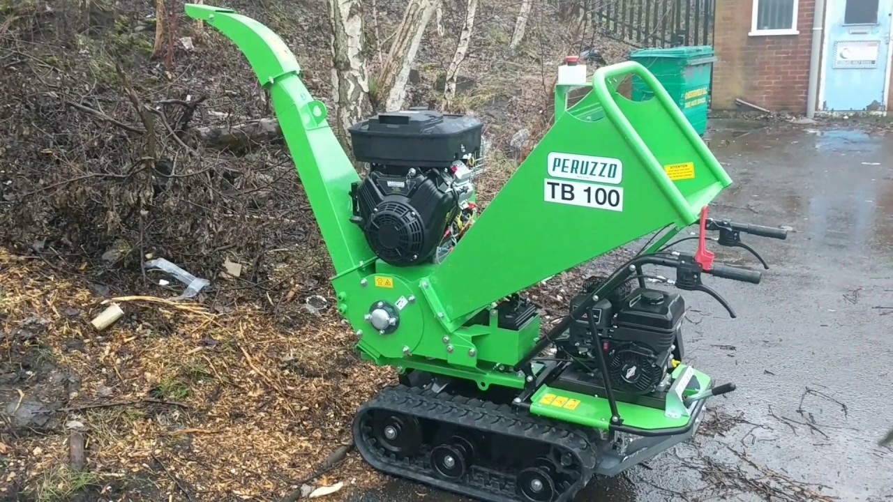 Peruzzo TB100C Self propelled Tracked Chipper